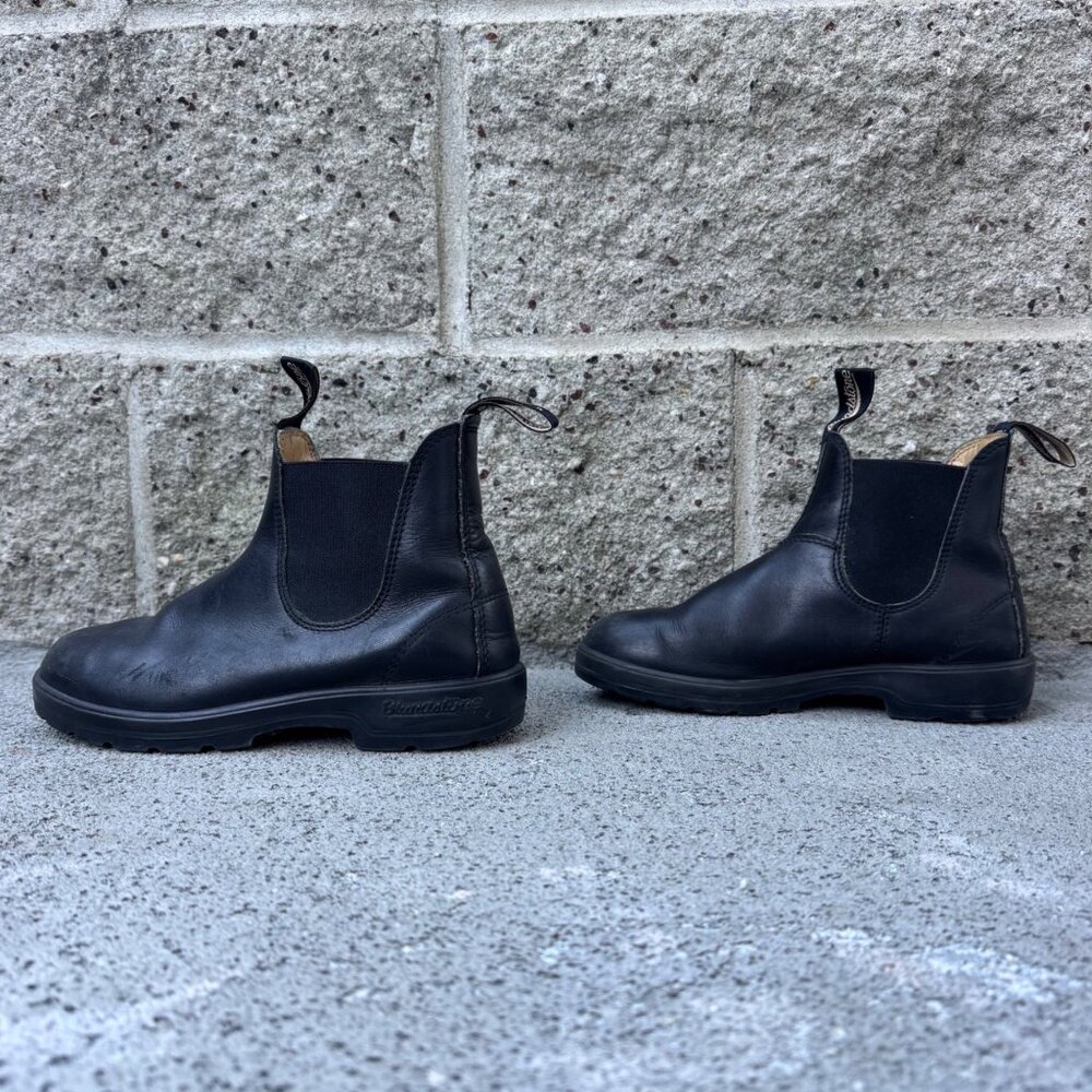 BLUNDSTONE Black Leather Chelsea Boots Womens US 7.5 AUS 4.5 Classic Boot #558 - Picture 2 of 10